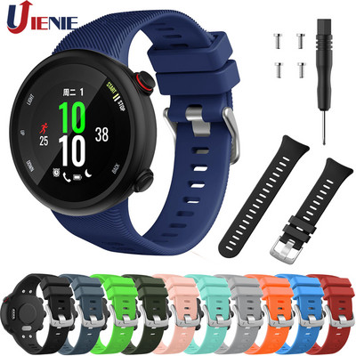 Silicone Band for Garmin Forerunner 45 45s Smart Watchband Strap Sport Replacement Wristband Colorful Bracelet Correa with Tool