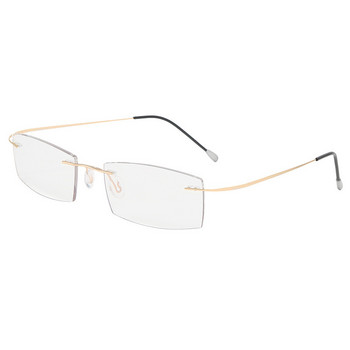 Очила за четене без рамки за мъже и жени Cutting Edges Ултра леки бизнес HD очила от смола Анти-синя светлина Очила за възрастни