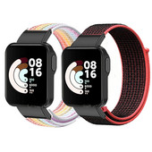 ΝΕΑ βραχιόλια από νάιλον για Xiaomi Mi Watch Lite Redmi Watch 2 Ανταλλακτικό βραχιόλι καρπού Mi Watch Lite Bumper Correa Band