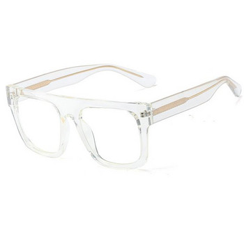 Големи квадратни очила за четене за късогледство Мъже Жени Маркови дизайнерски ретро очила с големи рамки Очила за късогледство 0 до -6.0