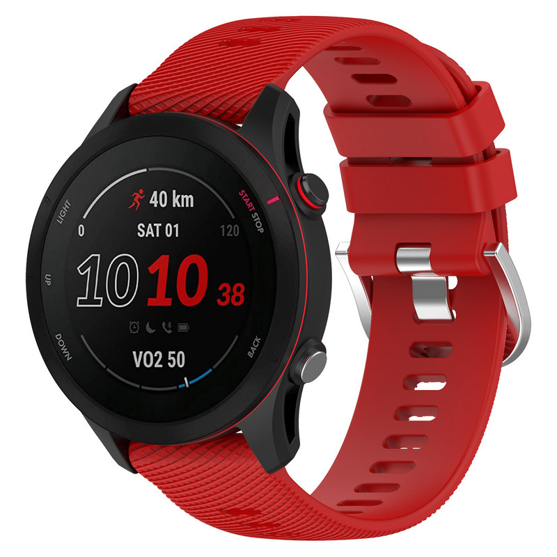 Λουράκι σιλικόνης 18 mm για Garmin Forerunner255S Official Fashion Sports Band SmartWatch Αντικατάσταση βραχιολιού βραχιόλι αξεσουάρ