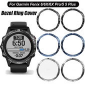 Čelik za Garmin Fenix7 7X 6 6XPro 6X Sapphire/5 Plus Bezel Prstenovi Ljepljivi metalni poklopac protiv ogrebotina Zaštitni dodaci za satove