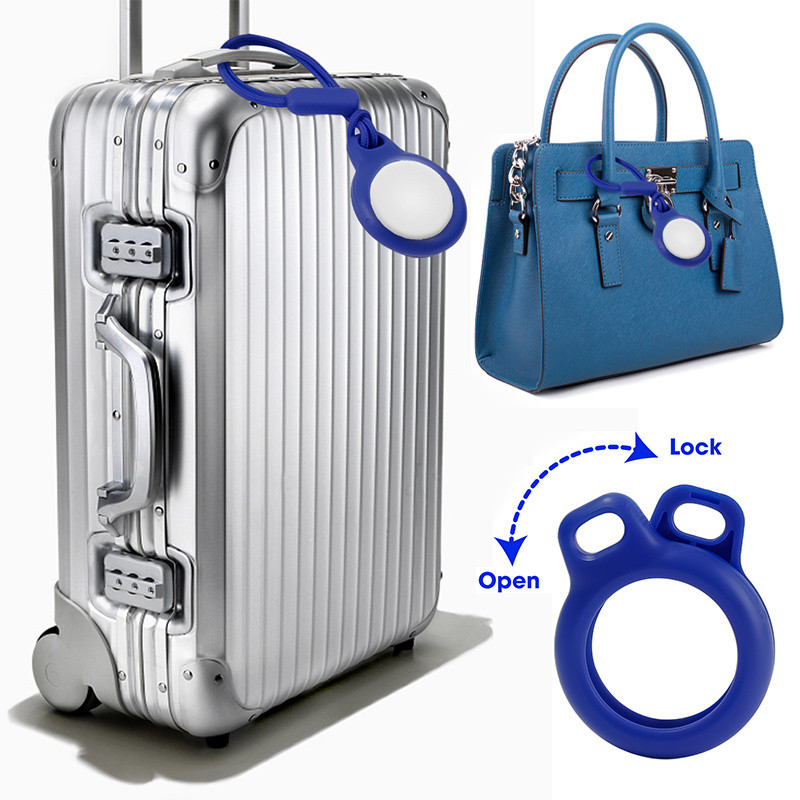 Sigurni držač s remenom za Apple Airtags Case Zaštitni poklopac Branik Tracker Dodaci Privjesak protiv ogrebotina Torbica Air Tag