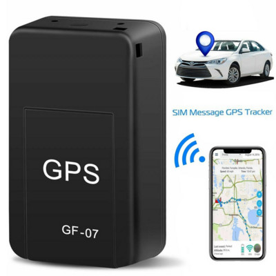 GF-07 Mini GPS Tracker Magnetic Mount Car Motorcycle Real Time Tracking Anti-lost Locator SOS Tracker Device SIM Positioner