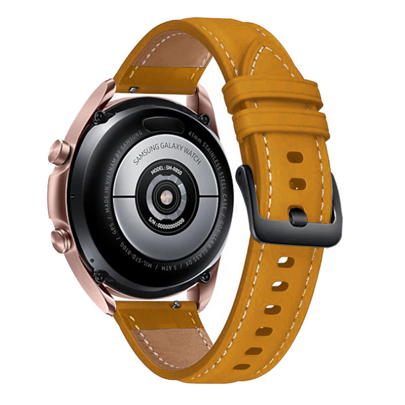 Curea de ceas din piele pentru Xiaomi Huami Amazfit GTR 47mm/ 3 Pro 2 2e/Stratos 3 2 2S Bratara Bratara 22mm Bratara sport Correa