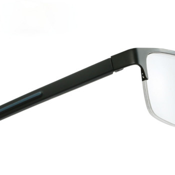 Ανδρικά γυαλιά ανάγνωσης από κράμα τιτανίου Μη σφαιρικοί φακοί με επίστρωση 12 στρωμάτων Retro Business Hyperopia Συνταγογραφούμενα γυαλιά