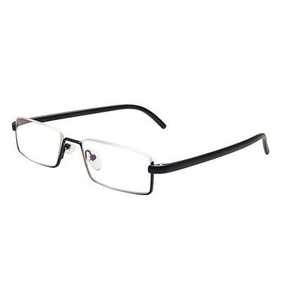 Κλασικά γυαλιά πρεσβυωπίας Unisex Half Frame Blue Light Blocking Glass Reading Diopter 0 έως + 4.0 Οπτικά γυαλιά