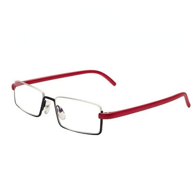 Κλασικά γυαλιά πρεσβυωπίας Unisex Half Frame Blue Light Blocking Glass Reading Diopter 0 έως + 4.0 Οπτικά γυαλιά