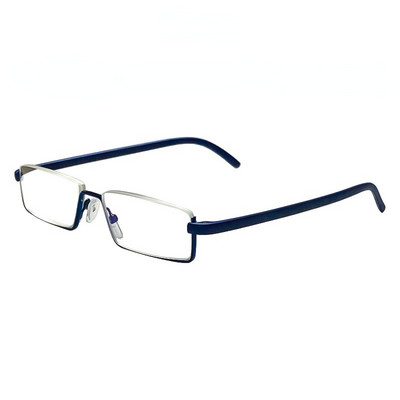 Κλασικά γυαλιά πρεσβυωπίας Unisex Half Frame Blue Light Blocking Glass Reading Diopter 0 έως + 4.0 Οπτικά γυαλιά