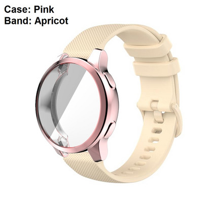 2u1 torbica + remen za Garmin Venu 2S 2 Plus Zaštitna maska Silikonski remen za sat za Vivoactive 4 4S Narukvica Odbojnik Kombinacija