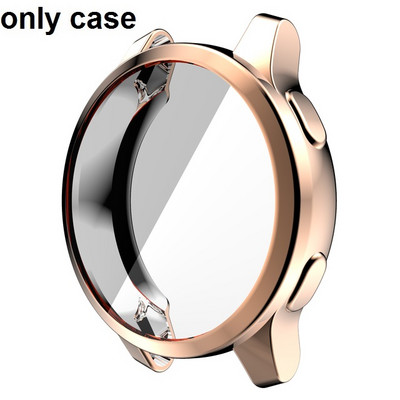 2u1 torbica + remen za Garmin Venu 2S 2 Plus Zaštitna maska Silikonski remen za sat za Vivoactive 4 4S Narukvica Odbojnik Kombinacija