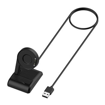 Зарядно устройство за Ticwatch E3 / Pro 3 / Pro3 LTE USB кабел за зареждане Безжичен магнитен адаптер за вертикално зареждане за серия Ticwatch