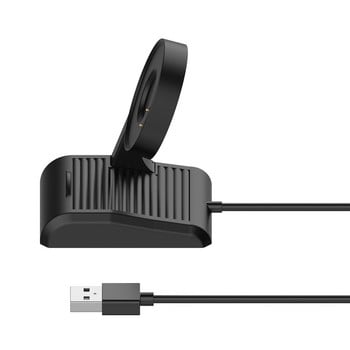 Зарядно устройство за Ticwatch E3 / Pro 3 / Pro3 LTE USB кабел за зареждане Безжичен магнитен адаптер за вертикално зареждане за серия Ticwatch