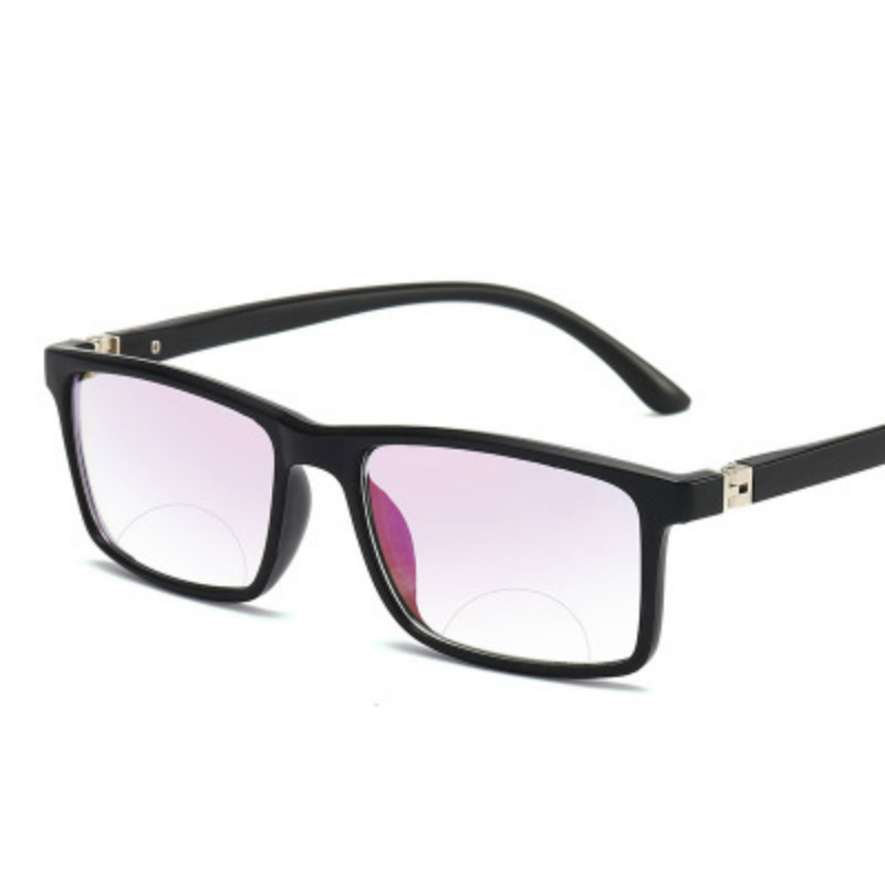 +1.0 1.5 2Muškarci Žene Bifokalne naočale za čitanje Anti-plavo svjetlo Daleko blizu Povećanje Naočale za dalekovidnost Četvrtaste pune dioptrije