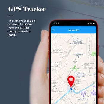 Безжичен GPS тракер за домашни любимци Ключове Чанти Портфейли Приложение Контрол Локатор на елементи Селфи Затвор за iOS/Android телефони Проследяване на движение