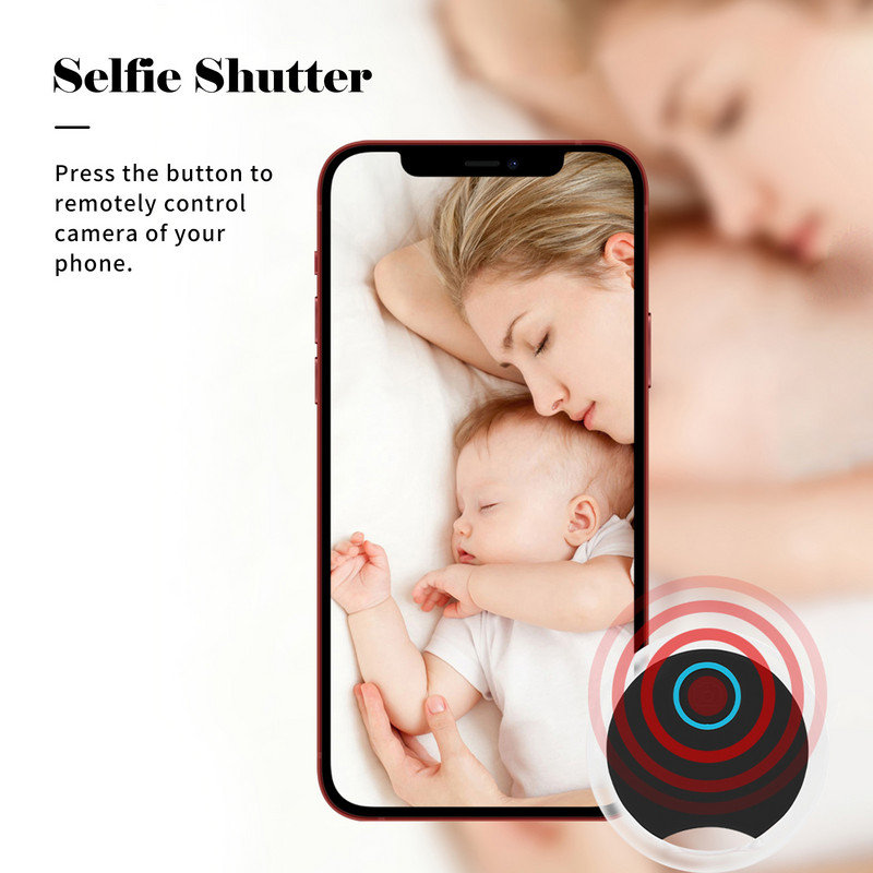 Belaidis GPS sekiklis, skirtas naminiams gyvūnėliams Raktai Krepšiai Piniginės APP Valdymo elementų Vietovės Selfie Užraktas, skirtas iOS / Android telefonams Judesio sekimas