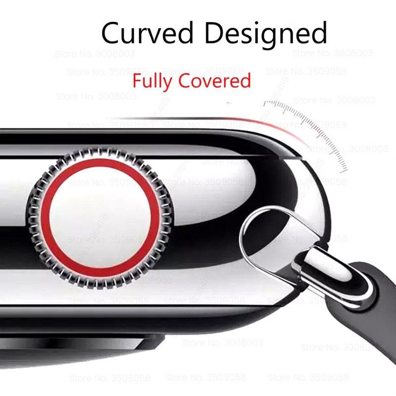 1-3 KOM 9D zakrivljeno zaštitno staklo od mekih vlakana za Huawei Watch Fit Mini Smartwatch Zaštitne folije za cijeli zaslon Dodatna oprema