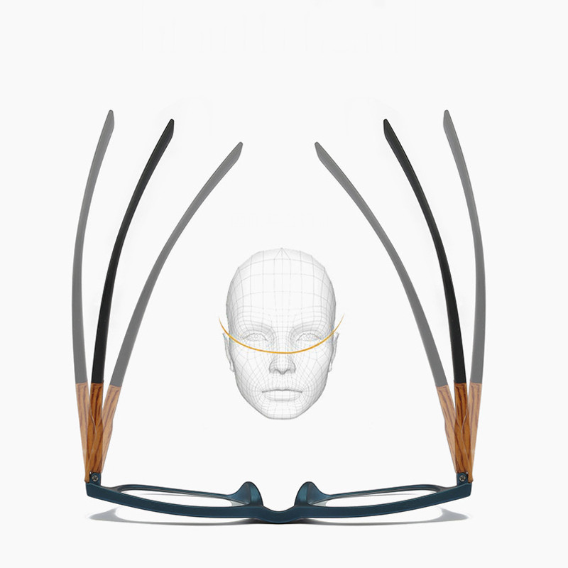 Zilead Wood Grain Γυαλιά ανάγνωσης Ανδρικά Γυναικεία Vintage TR90 Τετράγωνα Πρεσβυωπικά Οπτικά Γυαλιά Οράσεως Unisex+1.0+2.0+2.5+3.0+3.5+4.0