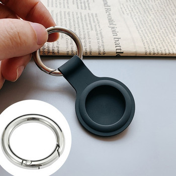 Висококачествен силиконов калъф за Apple Airtags Защитен капак за Apple Locator Tracker Anti-lost Device Keychain Protect Sleeve