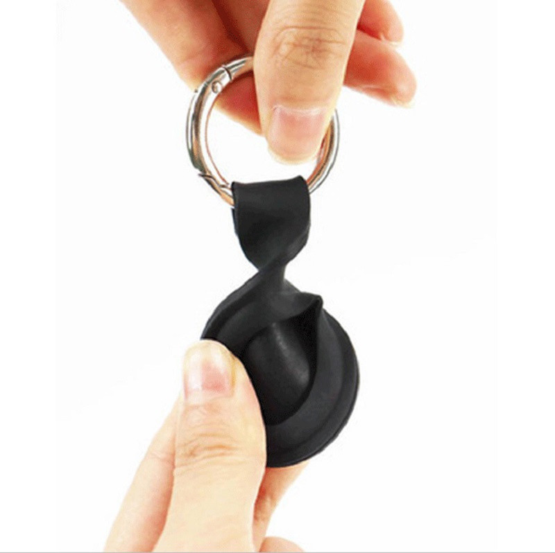 Aukštos kokybės silikoninis dėklas, skirtas Apple Airtags Apsauginis dangtelis Apple Locator Tracker Anti-device Device Keychain Protect Sleeve