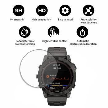 Προστατευτική μεμβράνη 3Pcs Smart Watch For Garmin Fenix 7 7X 7S 5S 5Plus 6S 6 6X Pro Ultra Clear Tempered Glass Guard Screen Protector