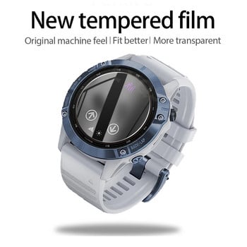 Προστατευτική μεμβράνη 3Pcs Smart Watch For Garmin Fenix 7 7X 7S 5S 5Plus 6S 6 6X Pro Ultra Clear Tempered Glass Guard Screen Protector