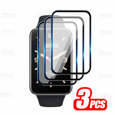 Zakrivljena stakla od kaljenog stakla od 3 komada za Xiaomi Mi Band 7 Pro Zaštitna folija za ekran Xiomi MiBand 7Pro Band7 MiBand7 Pro Film za pametni sat