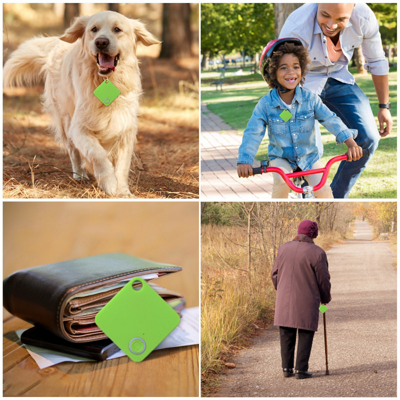 1PC Mini Tracking Device Tag Key Child Finder Pet Tracker Location Tracker Smart Tracker Vehicle Anti-lost GPS Tracker