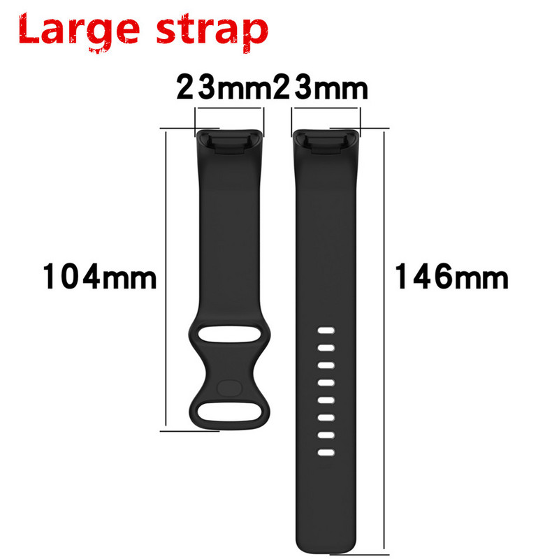 Službeni remen za sat za Fitbit Charge 5 Smartwatch za Charge 5 sportsku narukvicu za ručni remen + zaštitna maska za cijeli zaslon