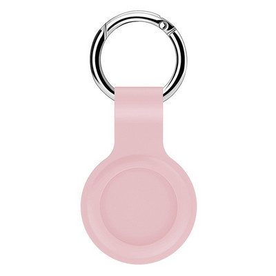 Candy Colors Liquid Silicone Case for Apple 2021 New AirTag Tracker Anti-Scratch Cover Locator Keychain Protect Sleeve Anti-lost