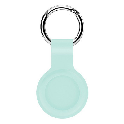 Candy Colors Liquid Silicone Case for Apple 2021 New AirTag Tracker Anti-Scratch Cover Locator Keychain Protect Sleeve Anti-lost