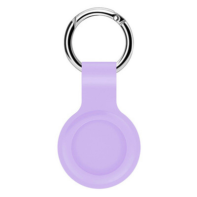 Candy Colors Liquid Silicone Case for Apple 2021 New AirTag Tracker Anti-Scratch Cover Locator Keychain Protect Sleeve Anti-lost