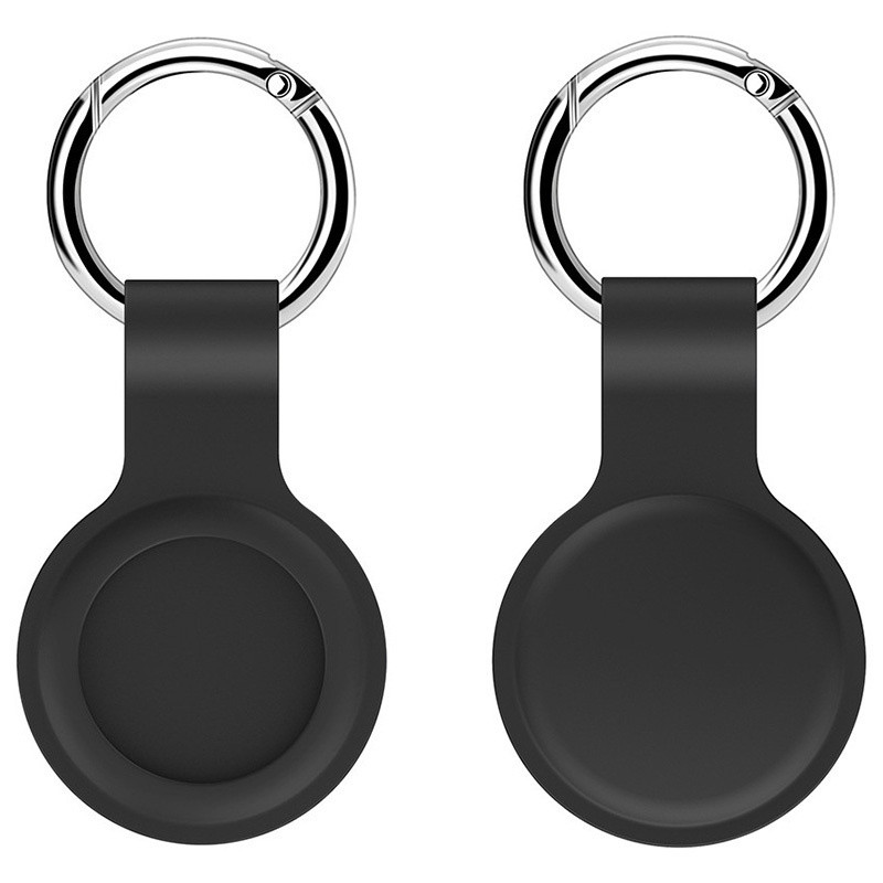 Candy Colors Liquid Silicone Case for Apple 2021 New AirTag Tracker Anti-Scratch Cover Locator Keychain Protect Sleeve Anti-lost