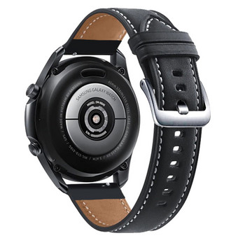 Δερμάτινο λουράκι ρολογιού για Samsung Galaxy Watch 3 45mm/ Gear S3/ 46mm λουράκι ρολογιού 22mm Sport βραχιόλι gt 2 2e Pro 46mm βραχιολάκι