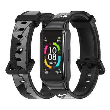 Λουράκι για Huawei Band 7 Strap for Honor Band 6 Band Watch Fit New Fit 2 Pro NFC Wristband Βραχιόλι Μεταλλικά αξεσουάρ καρπού