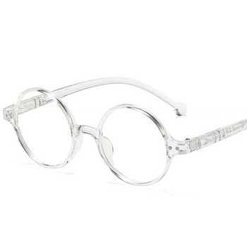 Γυαλιά υπερμετρωπίας για κουρασμένη όραση ανδρών Anti Blue Light Ξύλινα πόδια υπολογιστή Μικρός σκελετός Vintage Στρογγυλά Διαφανή Ανδρικά Γυαλιά