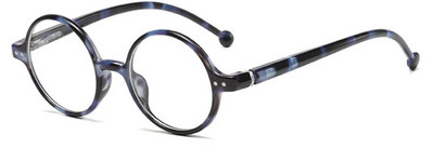 Dalekozorne naočale za umoran vid Muškarci Drvene noge za računalo protiv plave svjetlosti Mali okvir Vintage okrugle prozirne muške naočale