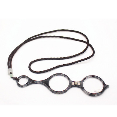 2019 NOI Charms Ochelari de lectură pandantiv Colier Cadru colorat Suport lupă pliabil + 1,0 +1,5 +2,0 +2,5 +3,0 +3,5+ 3,5