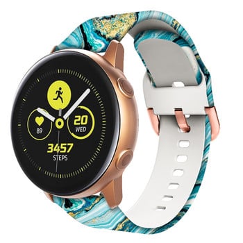 20 мм силиконова смарт каишка Correa за Samsung Galaxy Watch 5 Pro Watch 4 Active 2 40 44 мм Huawei GT 2 GT3 42 мм гривна с каишка за часовник