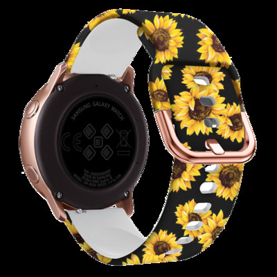 20 мм силиконова смарт каишка Correa за Samsung Galaxy Watch 5 Pro Watch 4 Active 2 40 44 мм Huawei GT 2 GT3 42 мм гривна с каишка за часовник