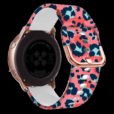 20 мм силиконова смарт каишка Correa за Samsung Galaxy Watch 5 Pro Watch 4 Active 2 40 44 мм Huawei GT 2 GT3 42 мм гривна с каишка за часовник