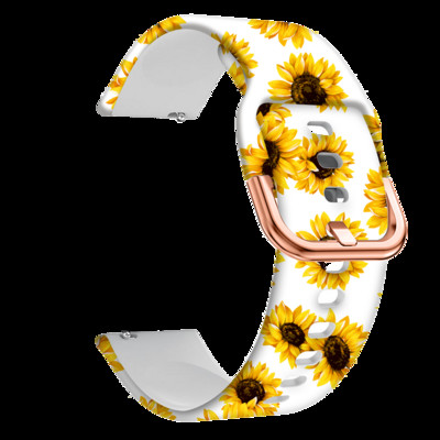 20 мм силиконова смарт каишка Correa за Samsung Galaxy Watch 5 Pro Watch 4 Active 2 40 44 мм Huawei GT 2 GT3 42 мм гривна с каишка за часовник