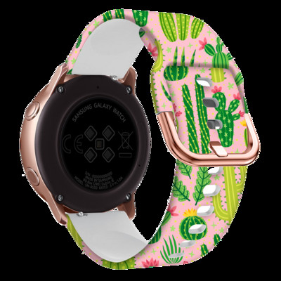 20 мм силиконова смарт каишка Correa за Samsung Galaxy Watch 5 Pro Watch 4 Active 2 40 44 мм Huawei GT 2 GT3 42 мм гривна с каишка за часовник