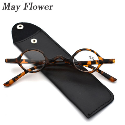 May Flower Smart Vyriški akiniai Retro akiniai skaitymui Apvalūs vyriški akinia Vyriški rėmeliai apvalūs akiniai oculos +2