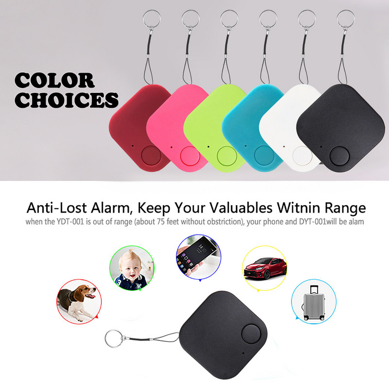 Dispozitiv de urmărire în formă de diamant Etichetă dispozitiv Cheie Găsește copii Locația animalelor de companie Tracker inteligent compatibil Bluetooth Poziționare Căutare