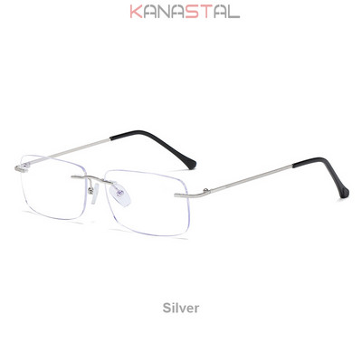 Moteriški metaliniai deimantiniai akinių rėmeliai pagyvenusiems žmonėms akiniai, optiniai mėlyni šviesą blokuojantys lęšiai, trumparegystė, receptiniai skaitymo akiniai