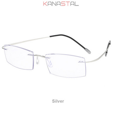 Moteriški metaliniai deimantiniai akinių rėmeliai pagyvenusiems žmonėms akiniai, optiniai mėlyni šviesą blokuojantys lęšiai, trumparegystė, receptiniai skaitymo akiniai