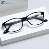 Ochelari de lectură Zilead, femei, bărbați, modă, ochelari de lectură cu lumină dublă, pentru bătrâni, oglindă în apropiere și în depărtare, ochelari prezbiopi cu dublă utilizare