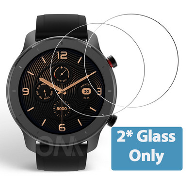 2+1 zaštitna torbica + zaštitna folija za Huami Amazfit GTR 42MM 47MM pametni sat Mekana TPU zaštitna maska Film od kaljenog stakla