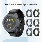 SIKAI dėklas, skirtas Xiaomi Mi Watch Color Sports Version TPU Shell Protector Apsauginės juostos dirželio apyrankė Mi Watch Color Global Version